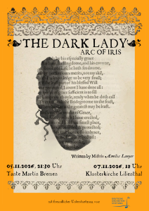 Konzertplakat von Arc Of Iris, 5.11., Tante Martin